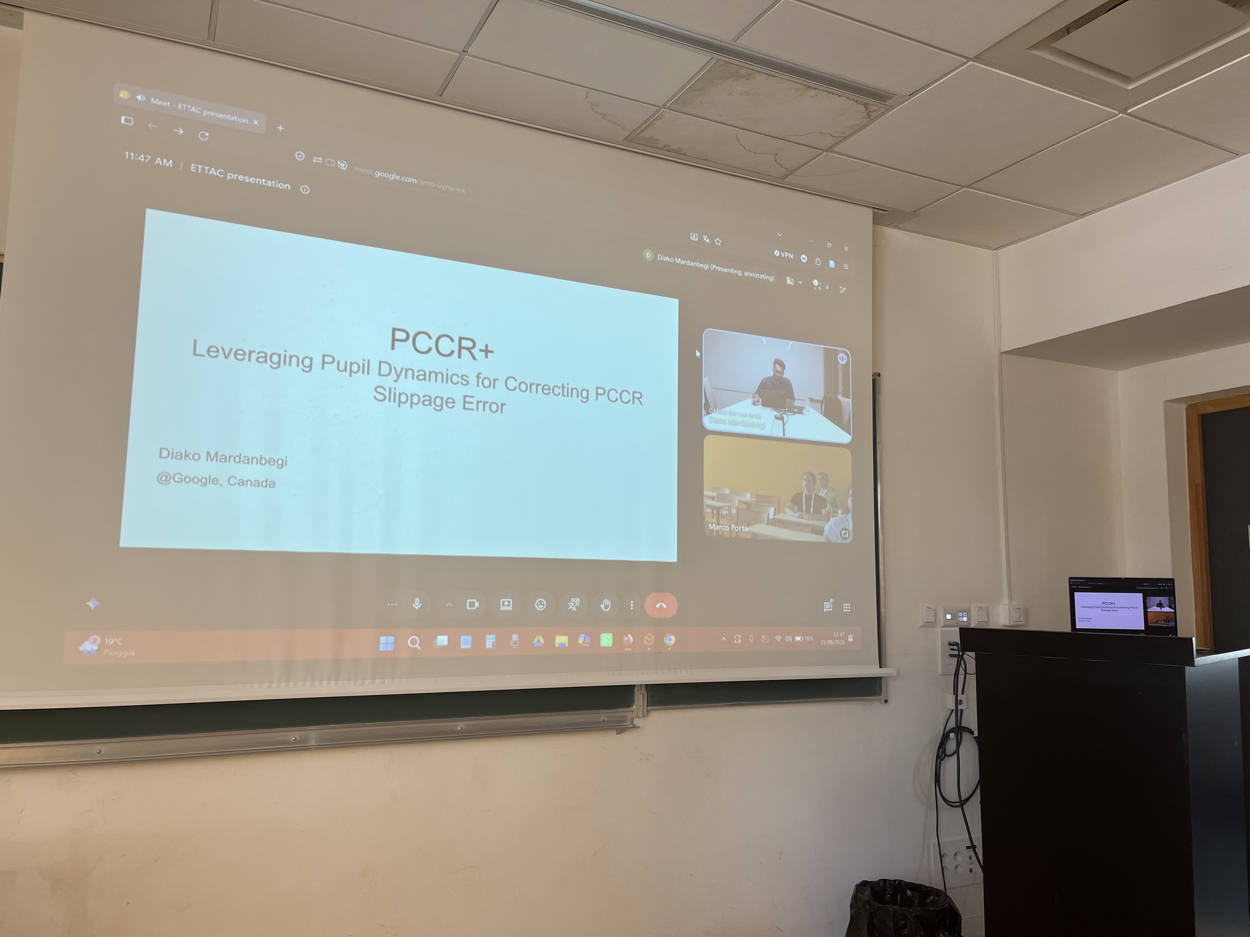 Diako Mardanbegi  (presenting remotely)