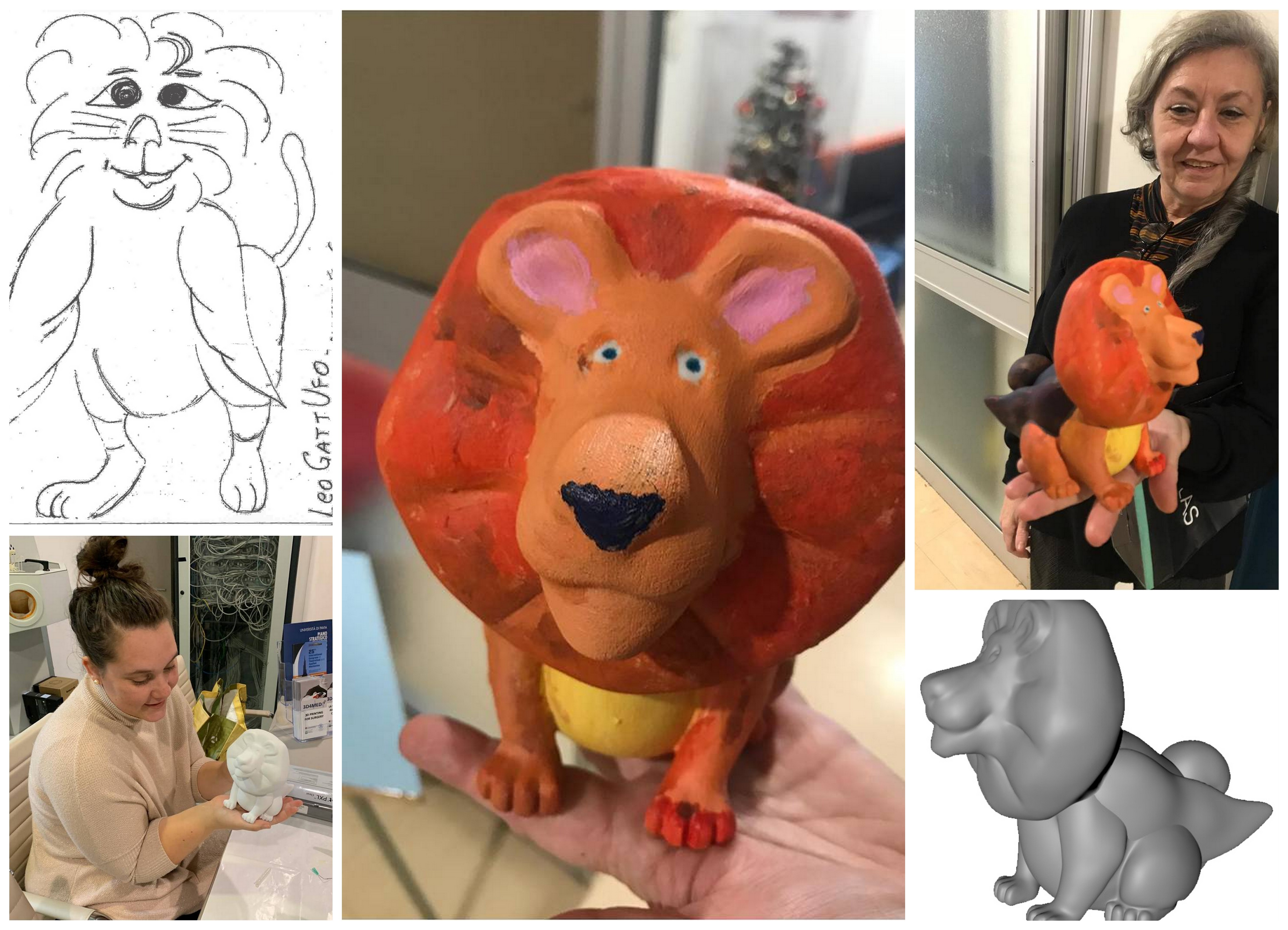 animali fantastici in 3D
