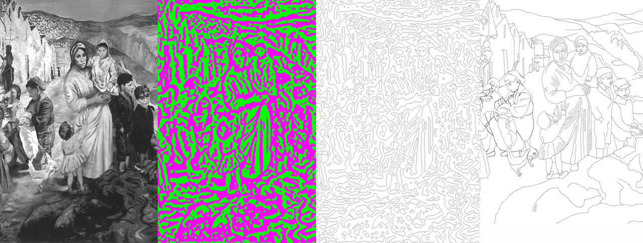 extraction of contours